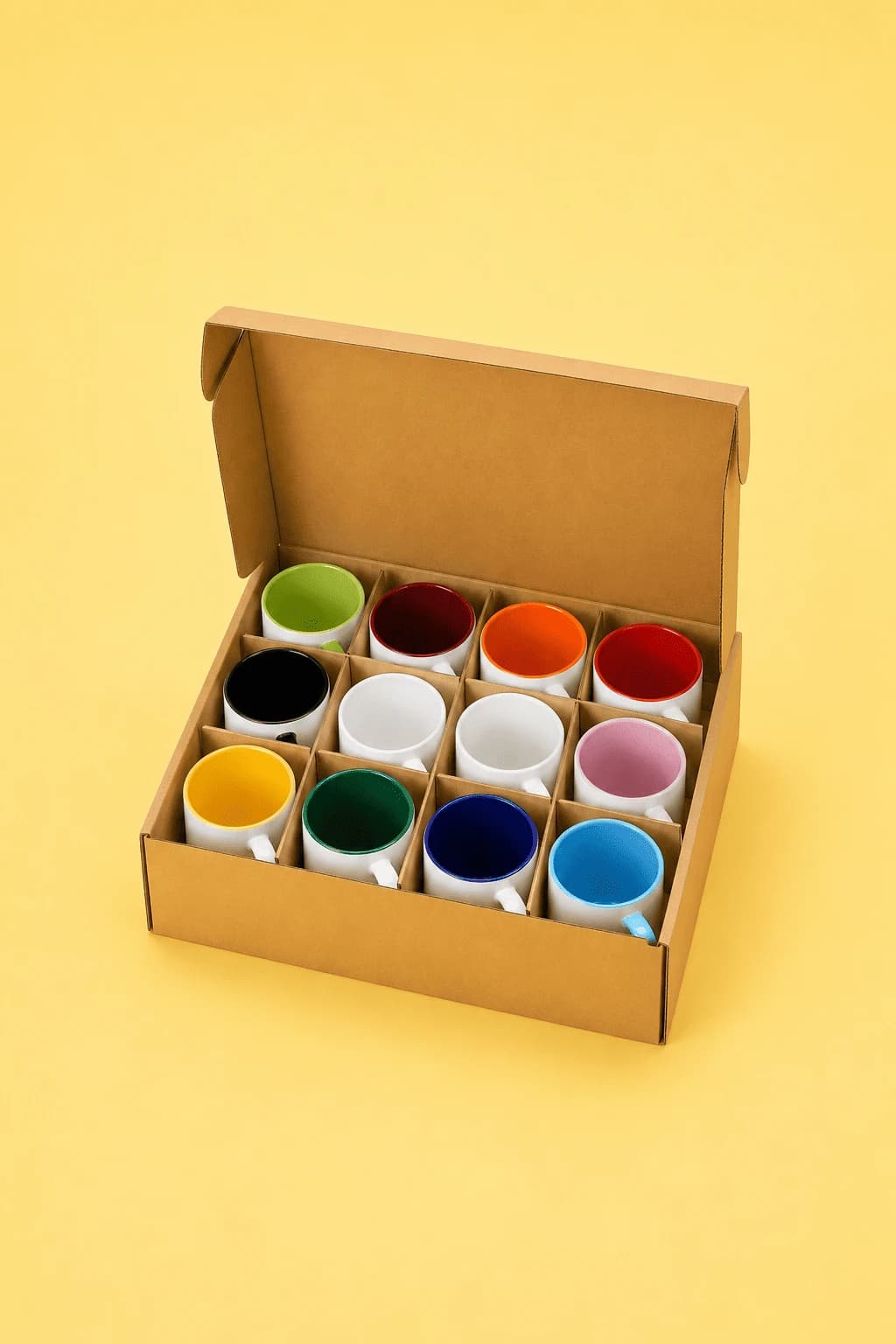 Caja de Mugs color interno