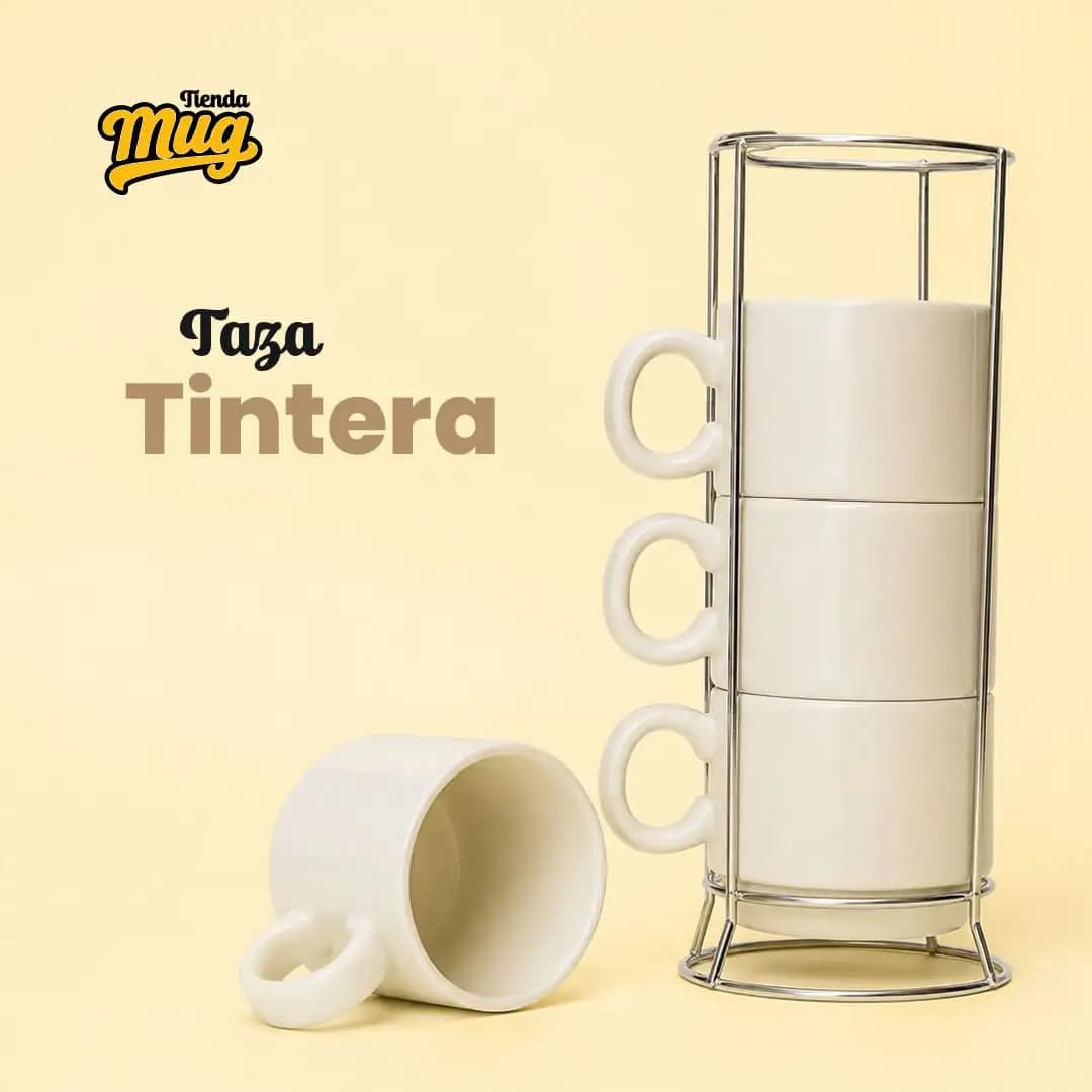 Juego de Taza Tintera
