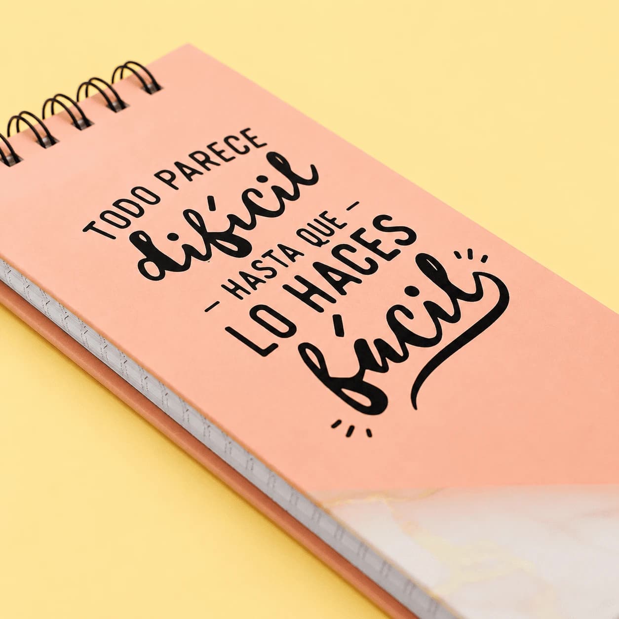 Libreta personalizada tamaño 1/3 carta