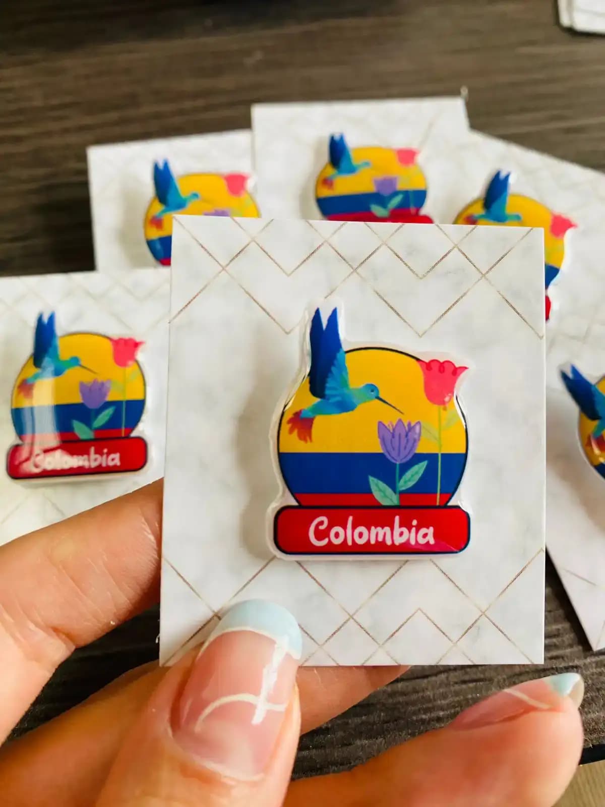 Pin acrílico personalizado
