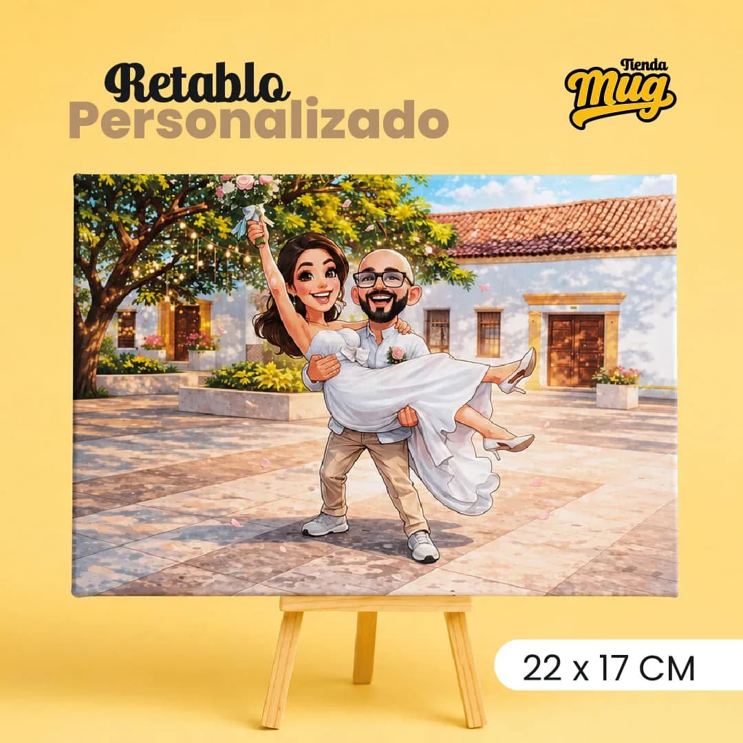 Retablo Personalizado 22 x 17 CM