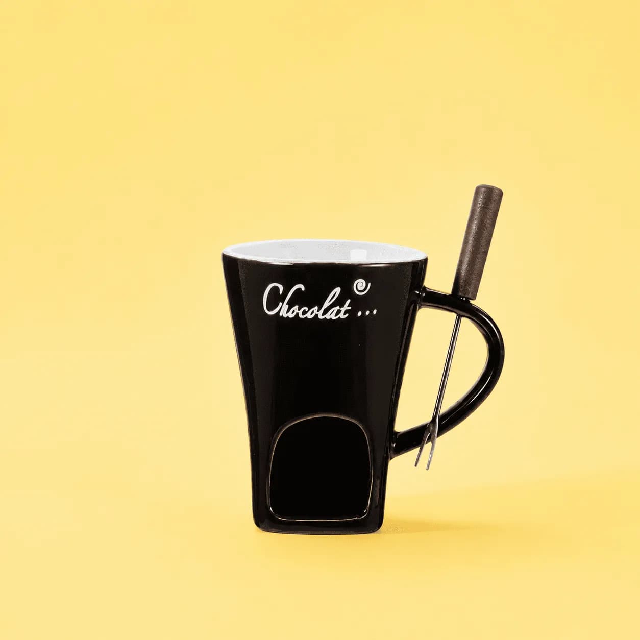 Taza De Fondue Para Cocinar Caramelos Y Queso Derretidos