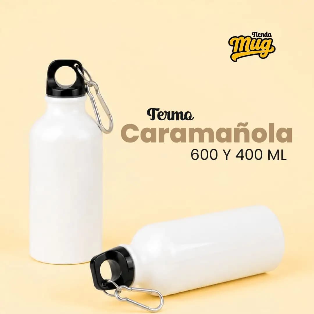 Termo Caramañola 600 Y 400 ML