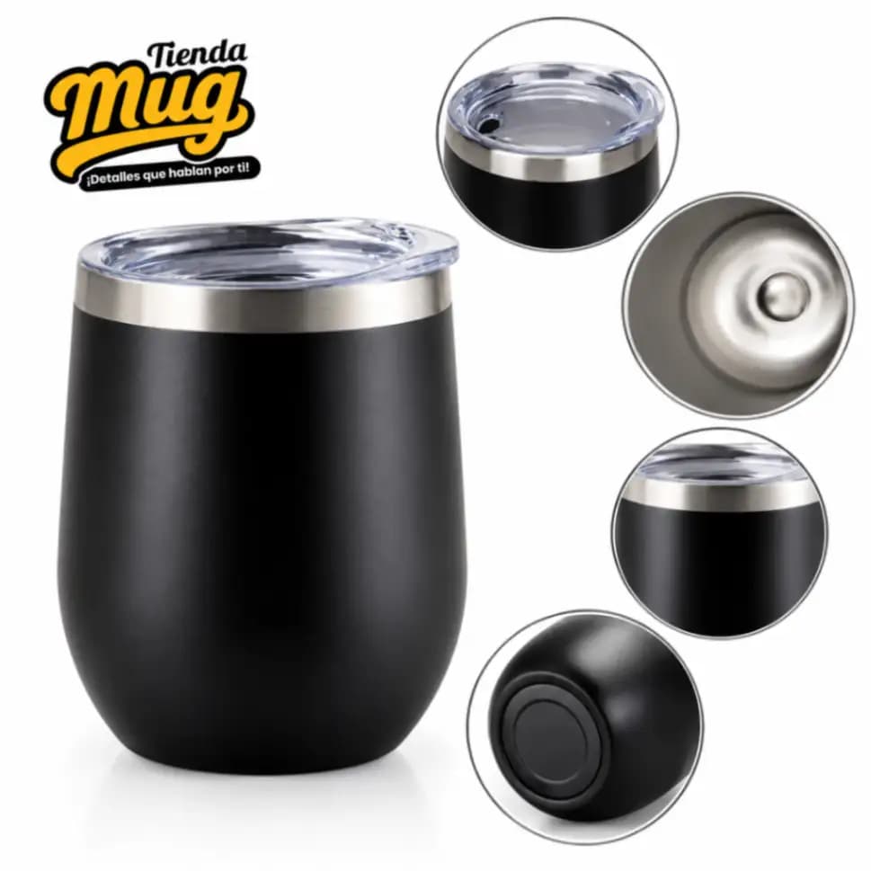 Vaso Termo Térmico Acero Inoxidable 360ml